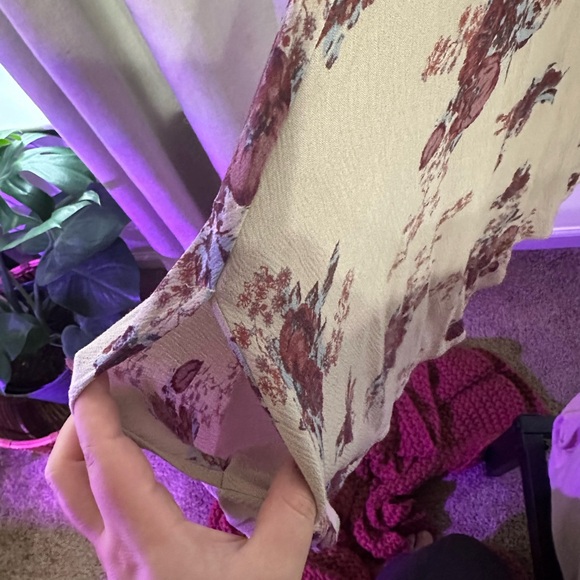 Free People Tree Swing Floral Mini Dress Tunic - Picture 4 of 5